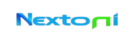 Nexto AI logo, Site Icon , written letter "Nexto AI" with abstract geometric shapes in vibrant blue, green, and orange, symbolizing artificial intelligence, technology, & innovation.